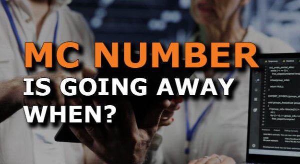 MC Number Is Going Away When?