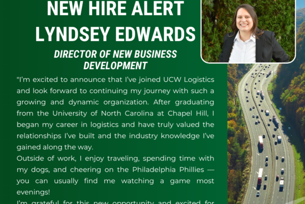 Lyndsey Edwards New Hire Alert Image.